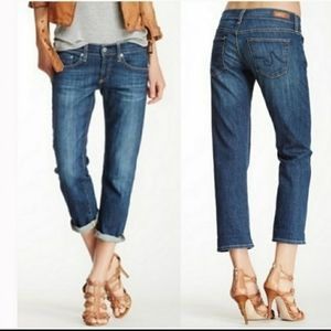 AG Tomboy Crop Jeans Relaxed Straight 27